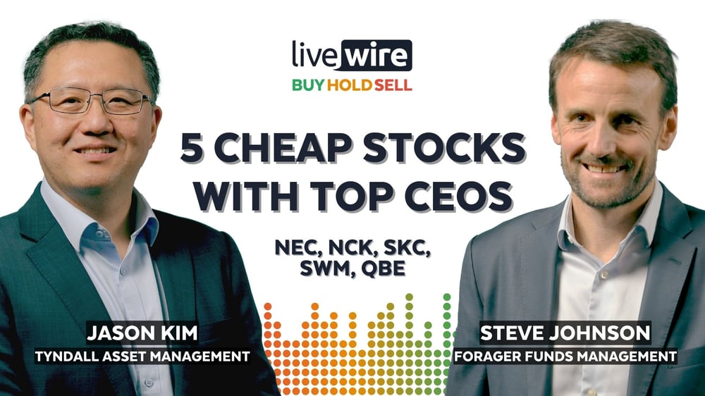 Buy Hold Sell: 5 low P/E stocks with top management teams