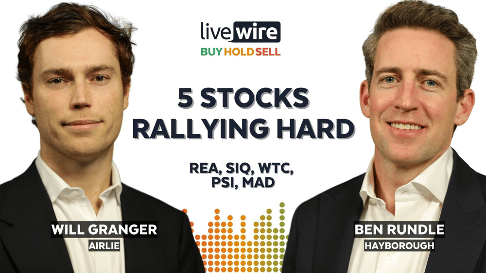 Buy Hold Sell: 5 stocks rallying hard