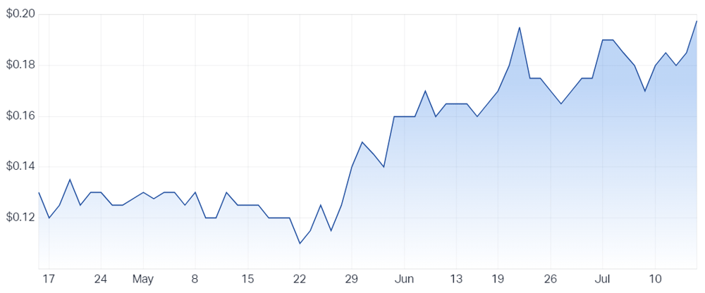 Gascoyne Resources Ltd (ASX GCY) Share Price - Market Index