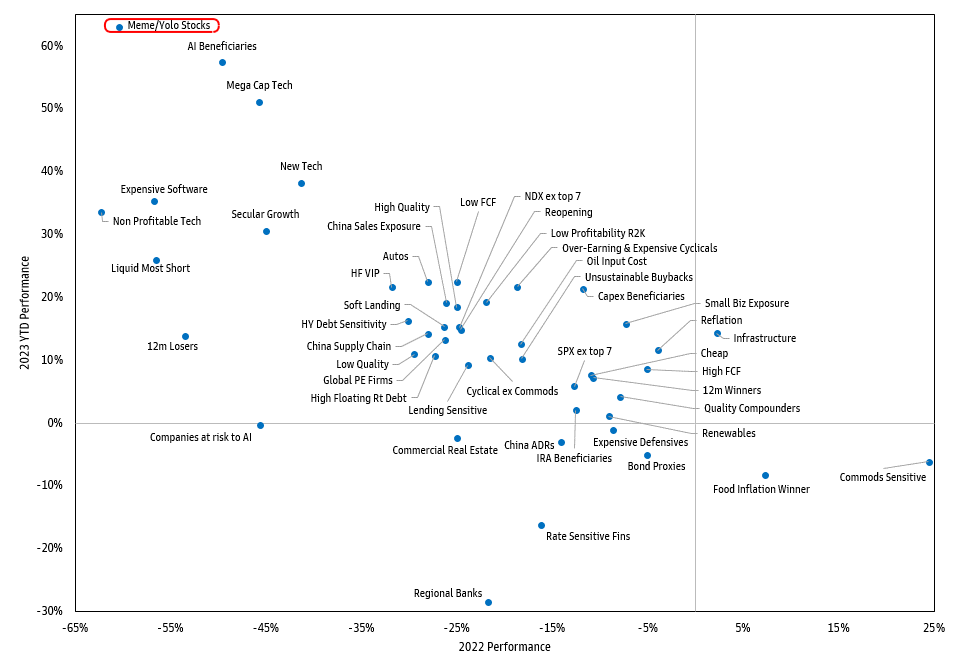Goldmans YOLO vs MEME stocks