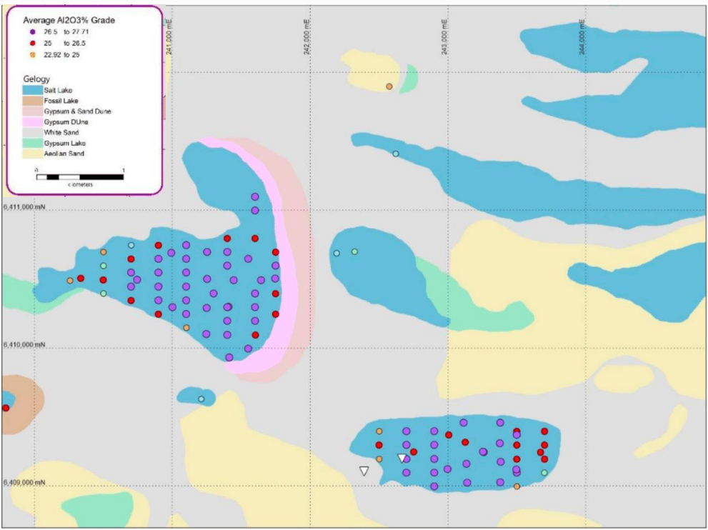 Geology of Lake Hope