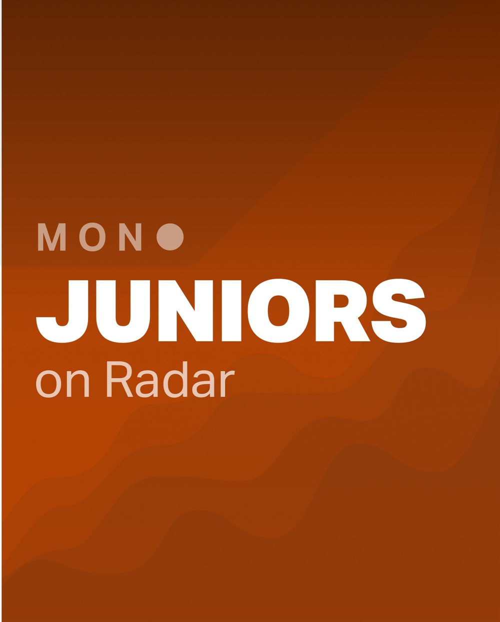 Juniors on Radar: Explorers on the Move Today