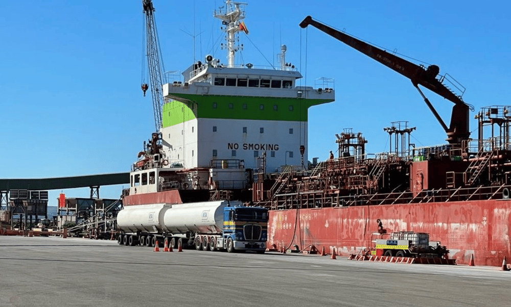 Triangle Energy’s Cliff Head exports first oil through new Geraldton-Singapore route