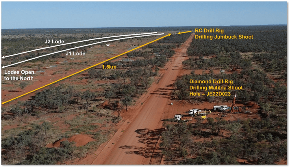 A no nonsense look at Demetallica's acreage with activity clearly labellled 