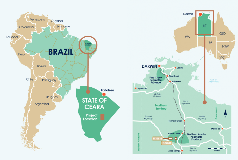 Oceana Lithium projects
