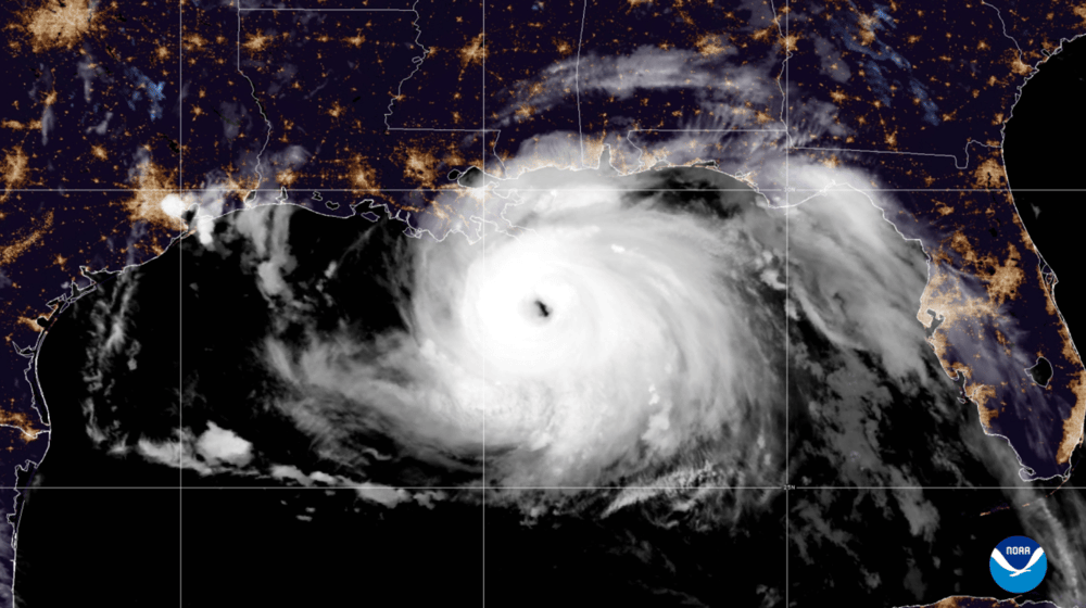 (Source: NOAA) Hurricane Ida, pictured above, smashed GOM production in 2021, impacting global supply chains. 2022 is forecast to be worse. 