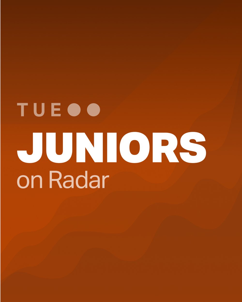 Juniors on Radar: Explorers on the Move Today