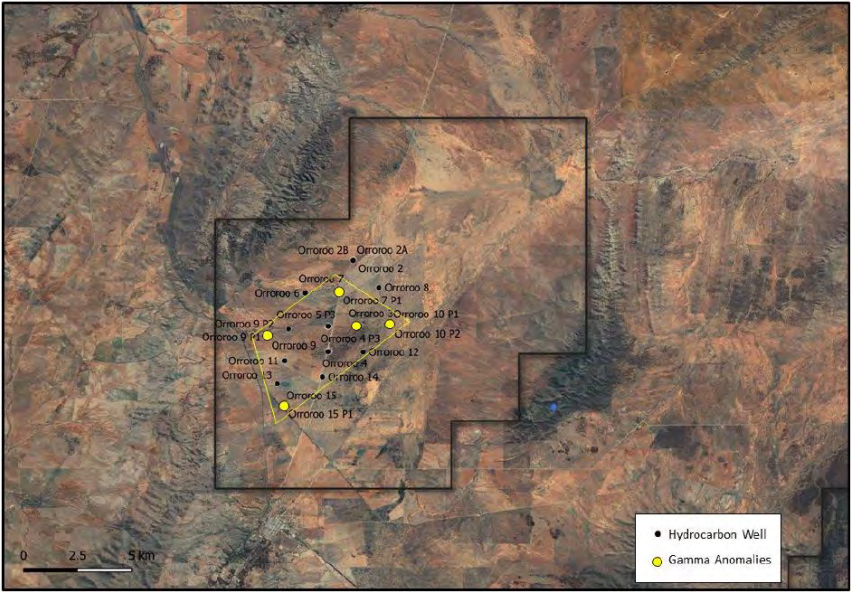 Previous Drillholes at Orroroo