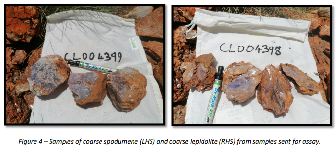 Rock samples