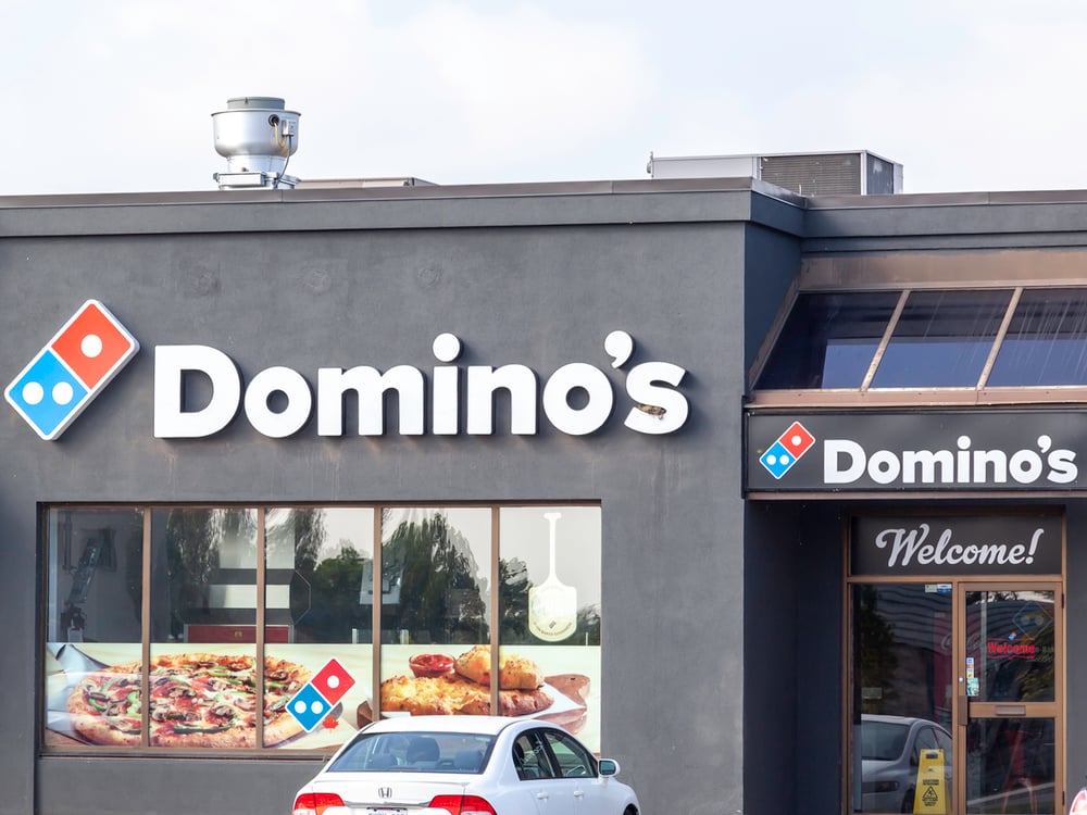 Domino's Pizza stock plunges as 1H earnings disappoint