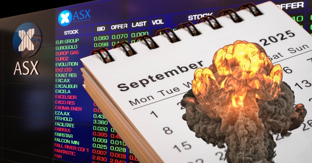 Watch out investors! The ASX 200's record run may be about to implode as “September Swoon” looms