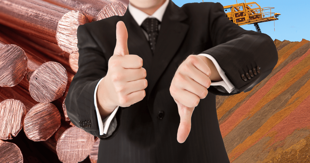 Why the copper price will rise and the iron ore price will fall