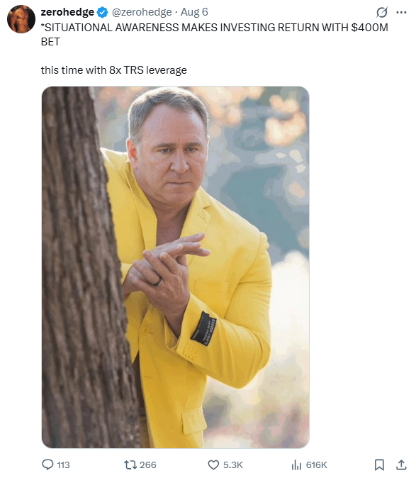 Last laughs