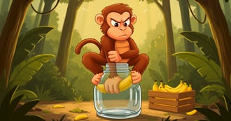 The monkey, the banana, and the investor’s dilemma: Why you must learn to let go…