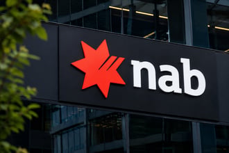 NAB profit rises but mortgage slump and cautious guidance send shares tumbling